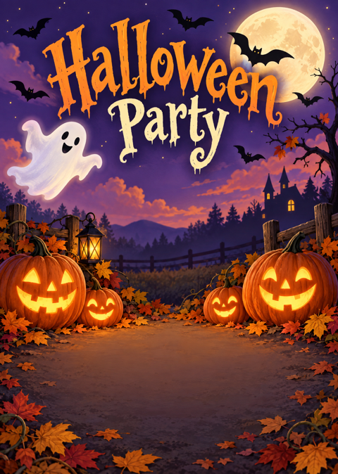 Preview of Halloween Party Printables